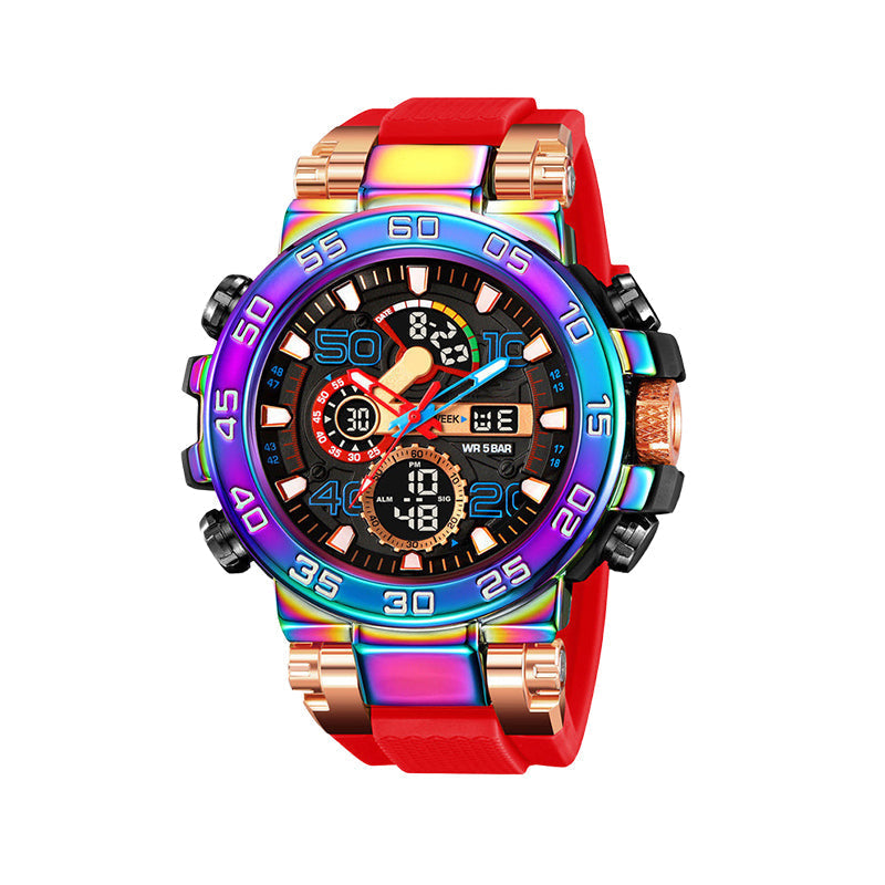 🔥Fröhliches Neujahr! 50% auf alles 🔮Neueste Modetrends🕐🕐Multifunktionale wasserdichte LED-Digitaluhr