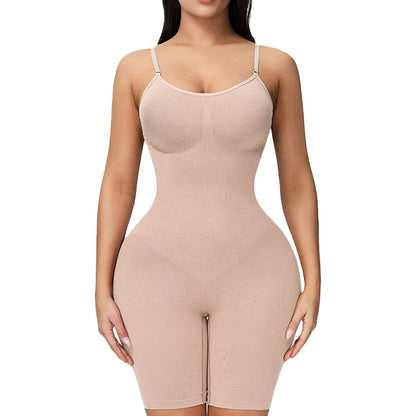 🎁 50 % Rabatt🔥GLÄTTENDER NAHTLOSER BODYSUIT(Offener Schritt)
