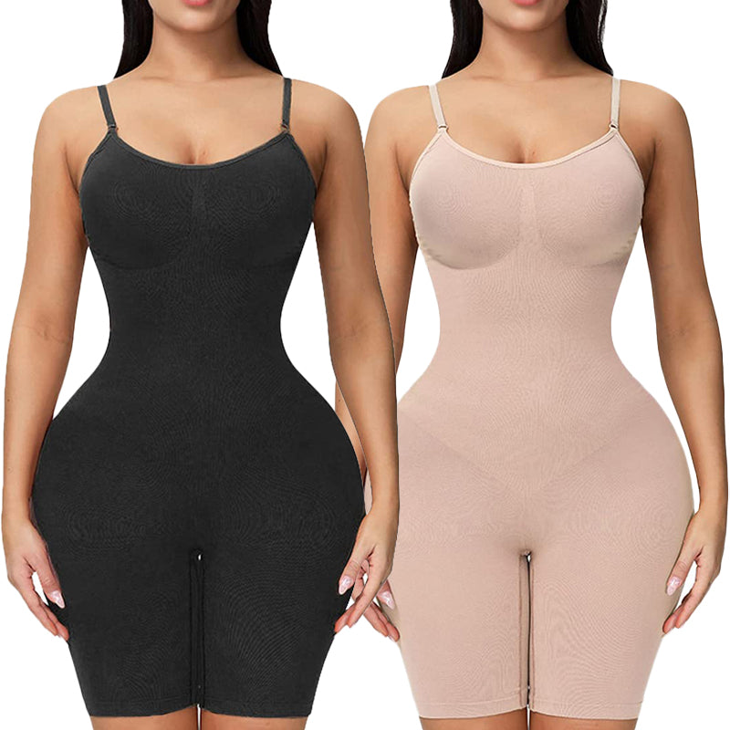 🎁 50 % Rabatt🔥GLÄTTENDER NAHTLOSER BODYSUIT(Offener Schritt)
