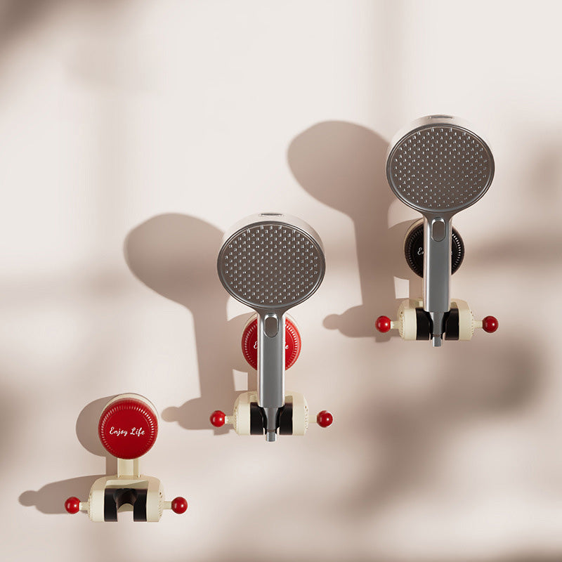 🚿🌟 Verstellbare Duschhalterung mit Saugnapf – Installation ohne Bohren, 360° drehbar 💦✨