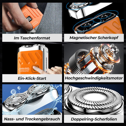 🔥2025 Neues Design 50 % Rabatt✨Mini-Elektrorasierer für Herren