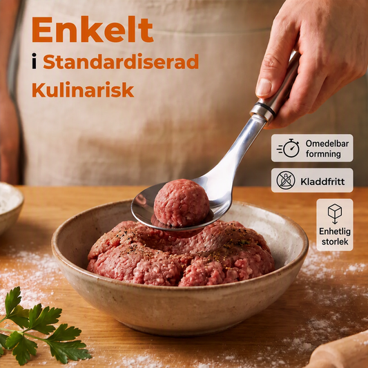 📢📢50% RABATT!! ⏰Köttbulleformare i rostfritt stål🍡✨