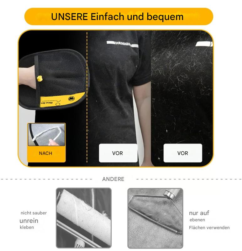 🔥Mehr Kaufen Mehr Sparen🐶🐱Tierhaarentferne  Elektrostatikhandschuhe