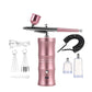 🎨 Elektrisches Airbrush-Set mit Kompressor – Dein tragbares Studio für mühelose Kreativität! ✨