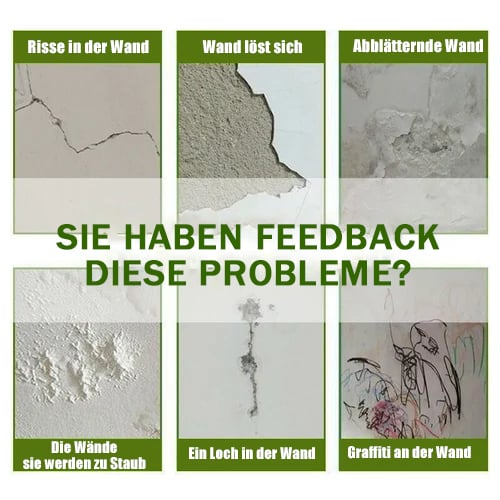 🔥Mehr kaufen und mehr sparen🔥👉Ungiftig👈Mittel zum Ausbessern von Wänden -50% Rabatt❤️