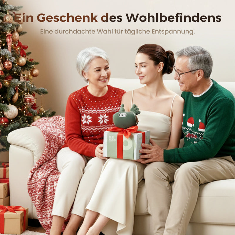 🌲 Super Weihnachtsangebot:50% RABATT! 🌲 Der Beste Tragbare Nackenmassager – 3x mehr Entspannung! 💆