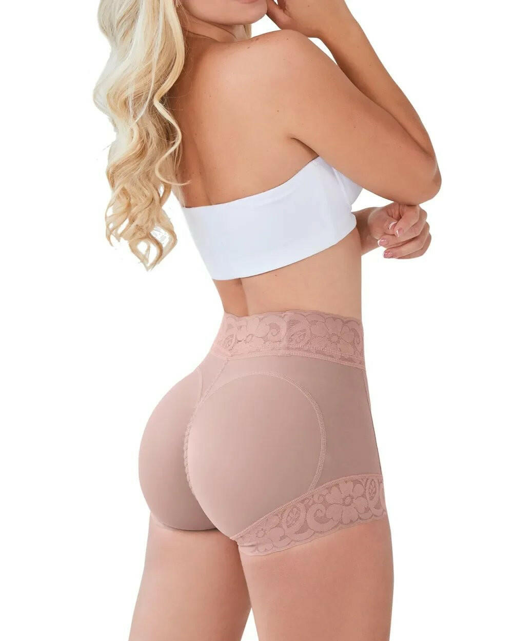 🎁🩷Klassischer Damen-Spitzen-Slip für den Alltag, formt den Po und glättet ihn.