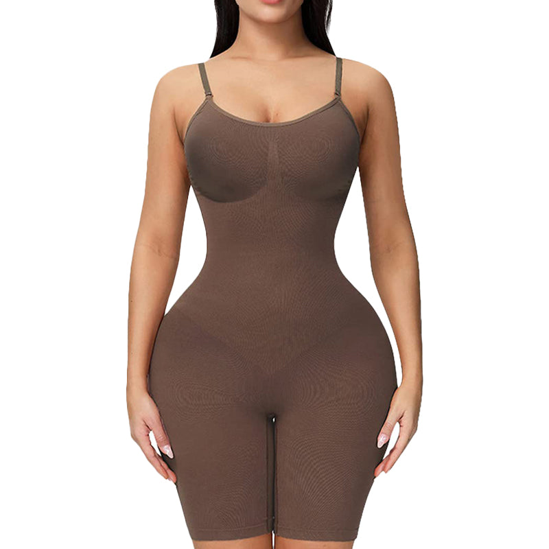 🎁 50 % Rabatt🔥GLÄTTENDER NAHTLOSER BODYSUIT(Offener Schritt)
