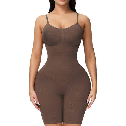 🎁 50 % Rabatt🔥GLÄTTENDER NAHTLOSER BODYSUIT(Offener Schritt)