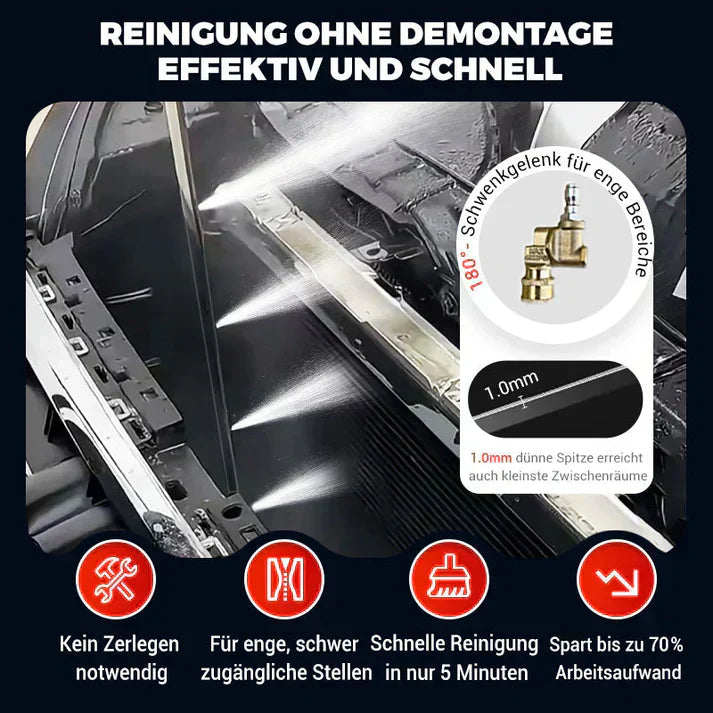 🏆50% zeitlich begrenzter Rabatt✨💧Effizientes Reinigungswerkzeug ohne Entfernen für enge Spalten🚗