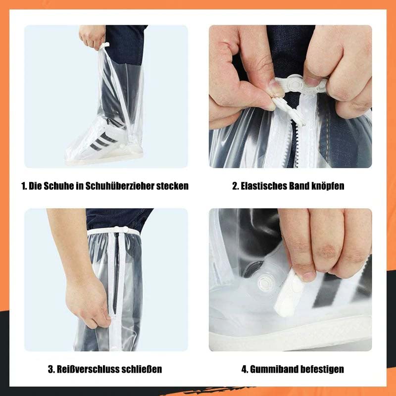💖All-Runde lange wasserdichte Stiefeldecke👟