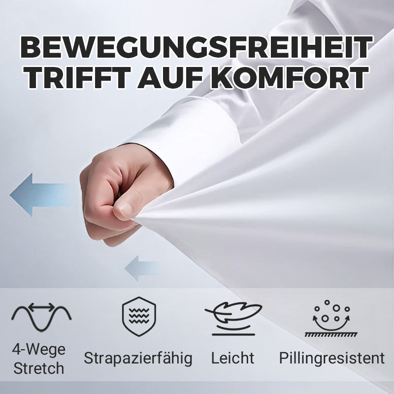 🎉2025 Neuheiten-Schnäppchenangebot✨Knitterfreies Button-Down-Hemd für Herren