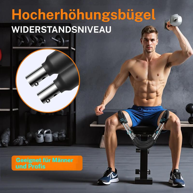 📢📢50 %  RABATT !! ⏰Einstellbare Gewichtsstange für Armtrainer, Arm und Rumpfkrafttrainingsgeräte, tragbares Trainingsgerät für Home Gym und Fitness
