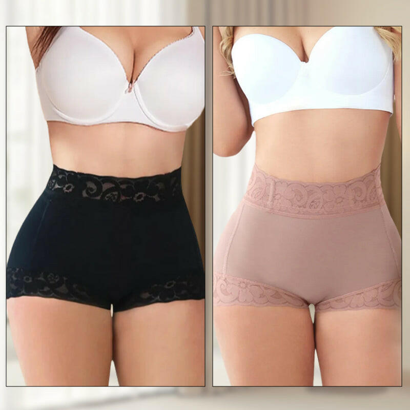 🎁🩷Klassischer Damen-Spitzen-Slip für den Alltag, formt den Po und glättet ihn.