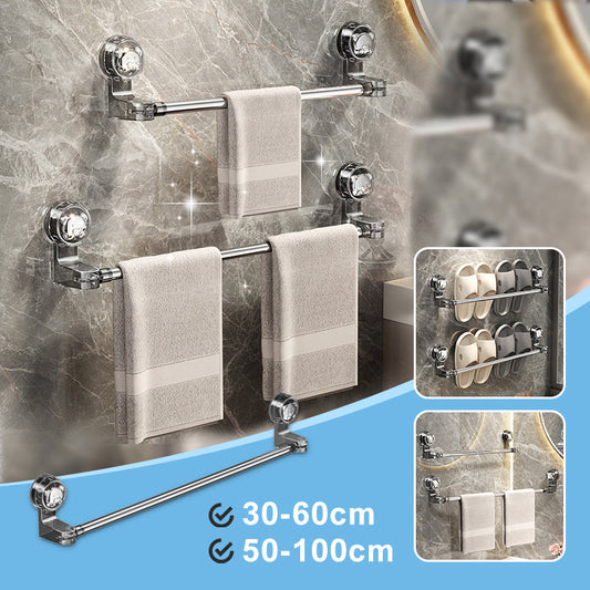 ✨✨Verstellbare Saugnapf-Handtuchhalterung