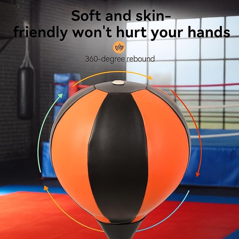 💎 50% RABATT! 💎Hochwertiger Box-Speedball mit Ständer – höhenverstellbar für Jugendliche und Erwachsene – 360°-Rückprall für Stressabbau und Fitness – ideal für den Heimgebrauch in Schlafzimmern, Wohnzimmern und Gärten