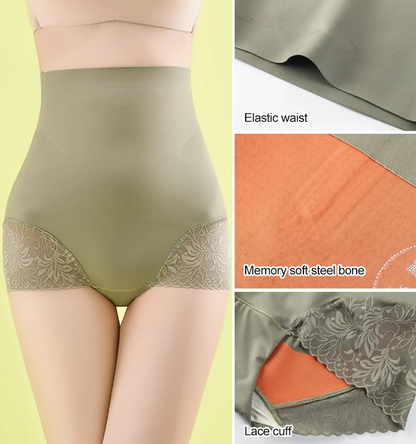 🔥Hot-Sale 50% Rabatt🔥Nahtloses Höschen mit hoher Taille und Hüftstraffung