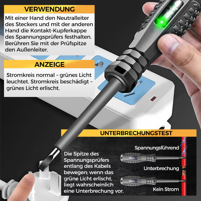 🔥🔥🔥2-in-1 Magnetischer Schraubendreher und Spannungsprüfer