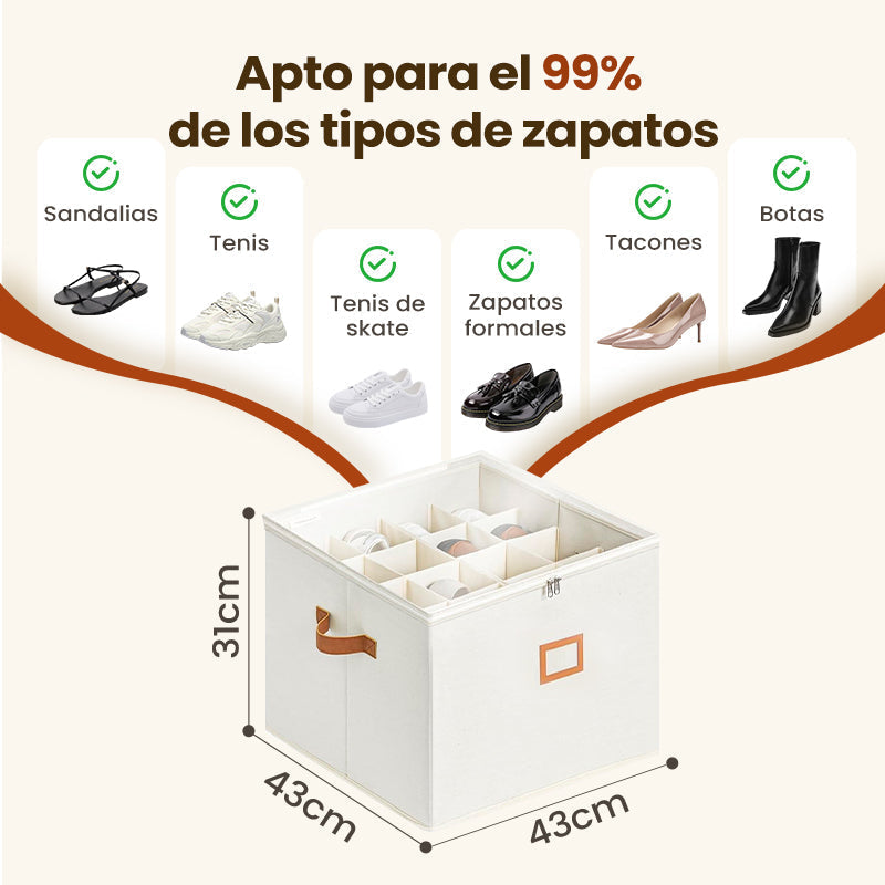 🔥Begrenzte Zeit 50% Rabatt💥Faltbare Schuhbox aus PVC, staubdicht – die perfekte Wahl für die Aufbewahrung von Schuhen