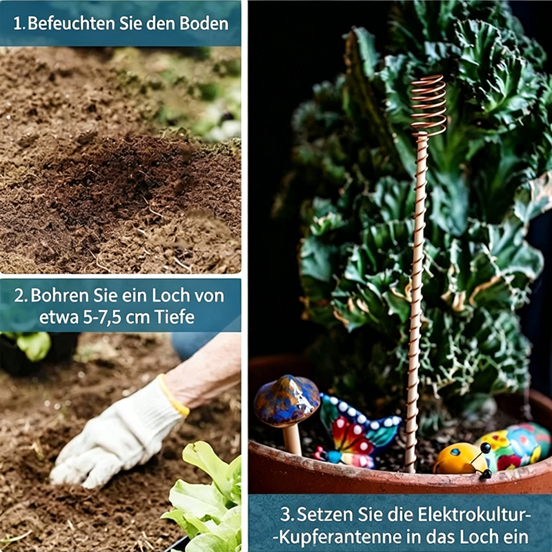 🔥2 kaufen 1 gratis ! 🔥Ein Faden – Elektro-Kultur-Kupferantenne