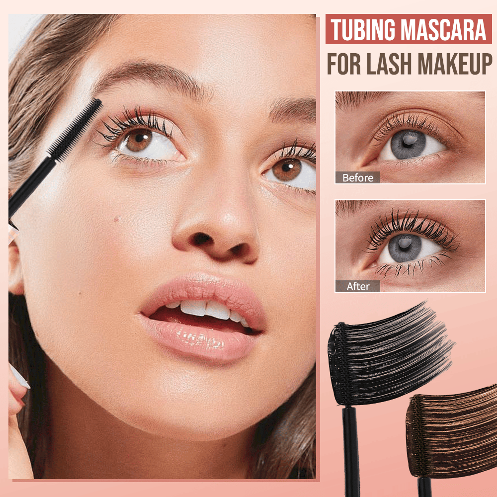 🔥LETZTER TAG KAUFEN SIE 1 UND ERHALTEN SIE 1 GRATIS💖Tubing Mascara Schwarz & Braun Duo für Wimpern-Make-up