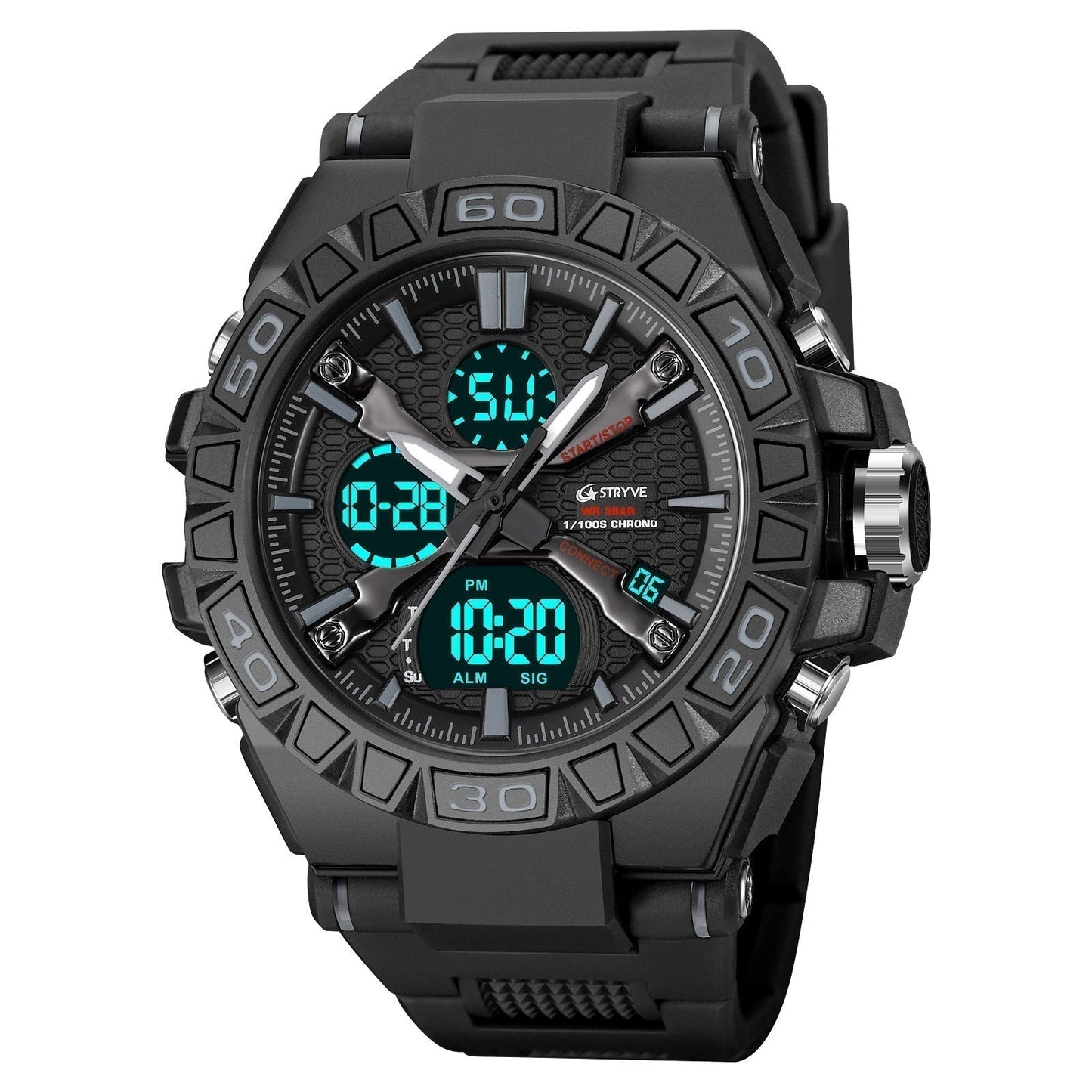 🔥Fröhliches Neujahr! 50% auf alles 🔮Neueste Modetrends🕐🕐Multifunktionale wasserdichte LED-Digitaluhr