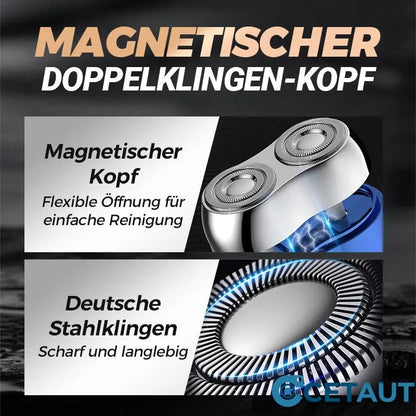 🔋2025 50% Rabatt🔥 USB-Rasierer für Männer | 💦Wasserdicht & Reise-tauglich | Schnellladung