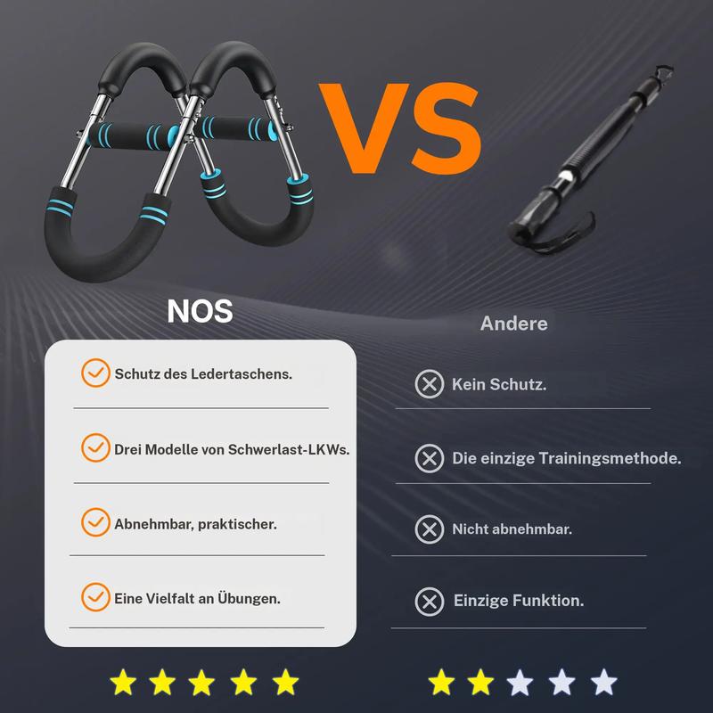 📢📢50 %  RABATT !! ⏰Einstellbare Gewichtsstange für Armtrainer, Arm und Rumpfkrafttrainingsgeräte, tragbares Trainingsgerät für Home Gym und Fitness