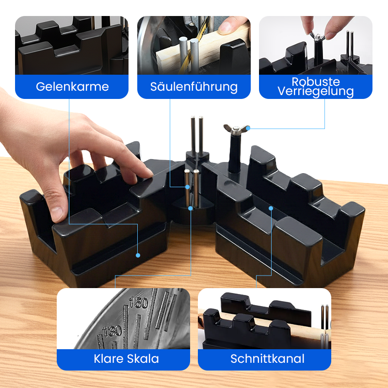 ⏳Begrenzte Zeit 50% Rabatt💥2-in-1 Mess- und Gehrungssägen Werkzeug