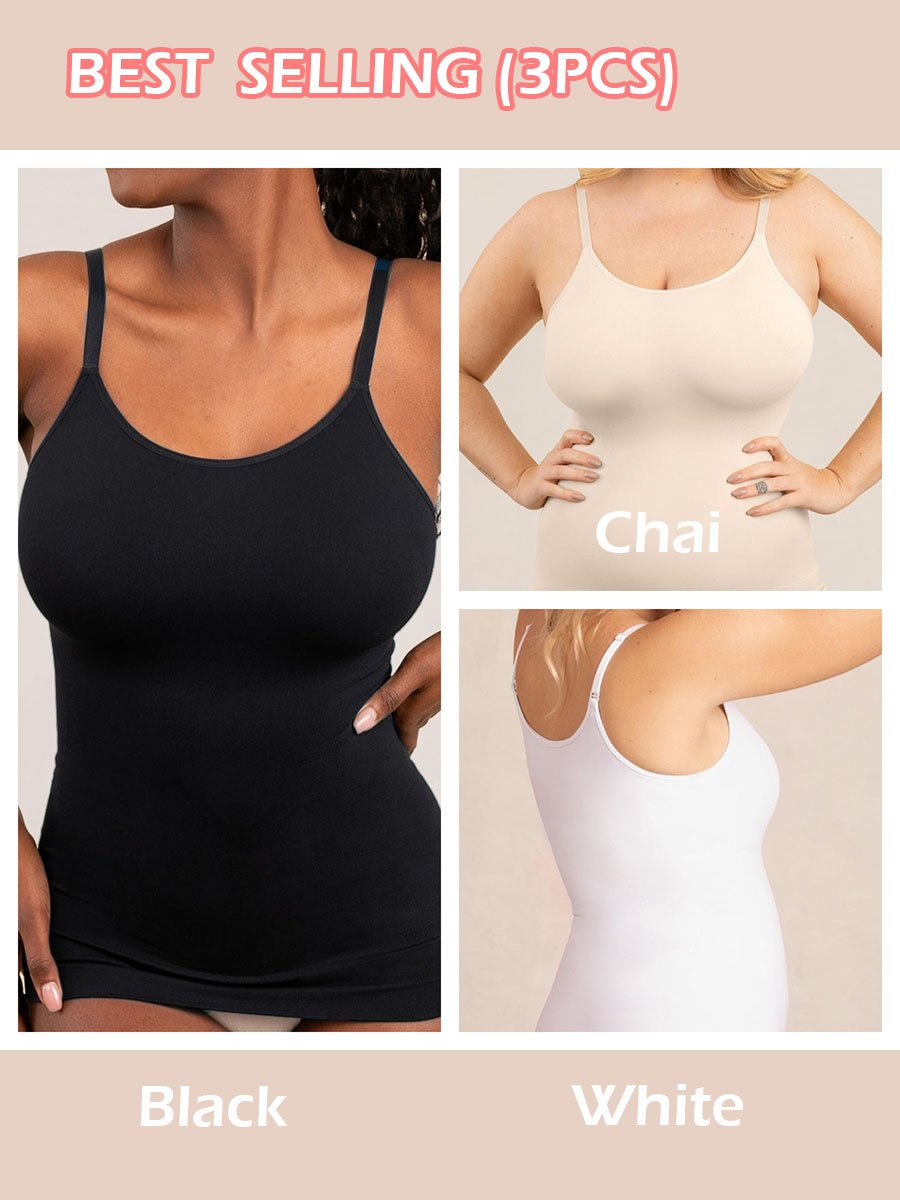 💕2026 HEISSER VERKAUF: Ganztägiges formendes und bequemes Stretch-Camisolei 🥰