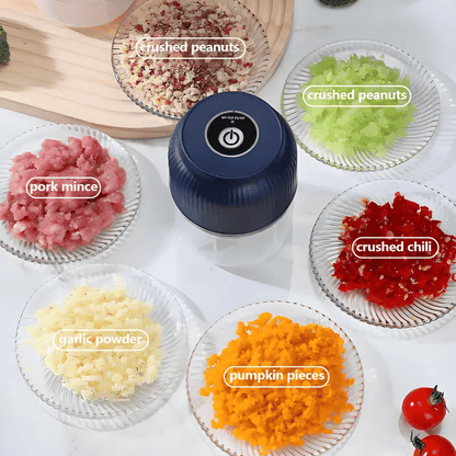 🔥HEISSER VERKAUF 50 % RABATT🔥Kabelloser multifunktionaler Mini-Knoblauchschneider