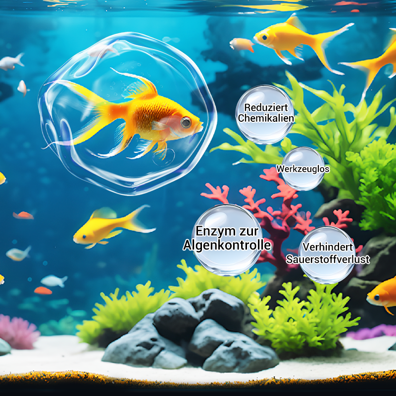 🔥50 % RABATT! 🎵🐟Fischbecken Wasser Leistungsstarke Reinigung🪸