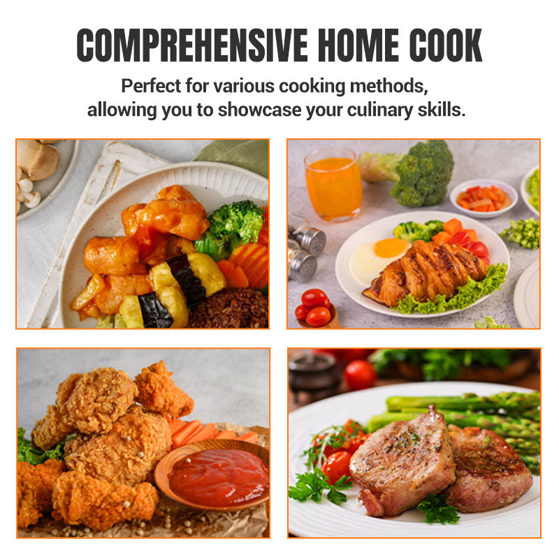 🧑‍🍳Empfohlen vom Michelin-Sternekoch🏆Multifunktionaler Schnellkochtopf mit großem Fassungsvermögen und Antihaftbeschichtung