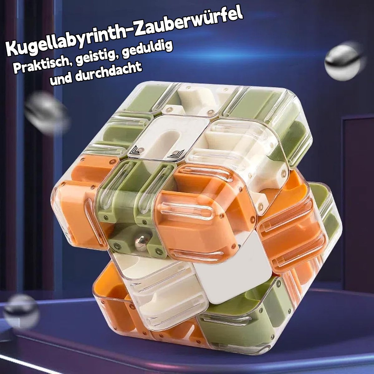 🔥2026 heißer Verkauf🔥 Lustiger 3D-Labyrinth-Rollwürfel-Puzzle