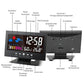 🔥bestes Geschenk-50% Rabatt🔥Digitaler LED-Temperatur- und Luftfeuchtigkeitsmonitor, Wettervorhersage, LED-Tischwecker