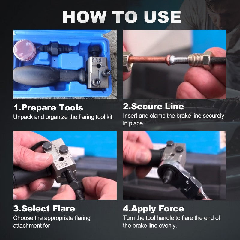 🔥50 % RABATT 🔧 Universelles Autobremsen-Set ⚙️ 4,75 mm Präzision, hohe Effizienz, sicher und stabil