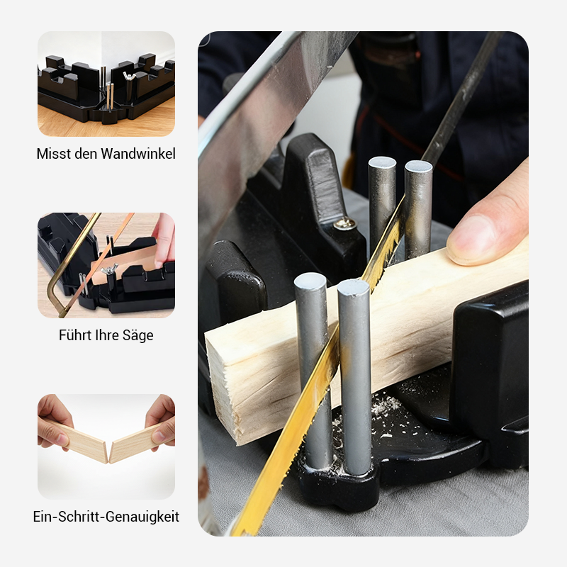 ⏳Begrenzte Zeit 50% Rabatt💥2-in-1 Mess- und Gehrungssägen Werkzeug