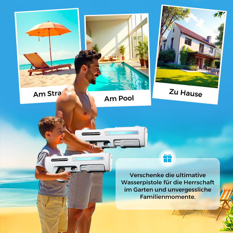 ⏳Begrenzte Zeit 50% Rabatt💥Elektrischer Fernstrahl-Wasserblaster mit LED für Kinder und Erwachsene