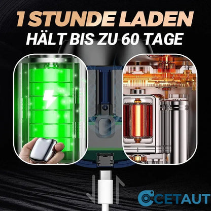 🔋2025 50% Rabatt🔥 USB-Rasierer für Männer | 💦Wasserdicht & Reise-tauglich | Schnellladung