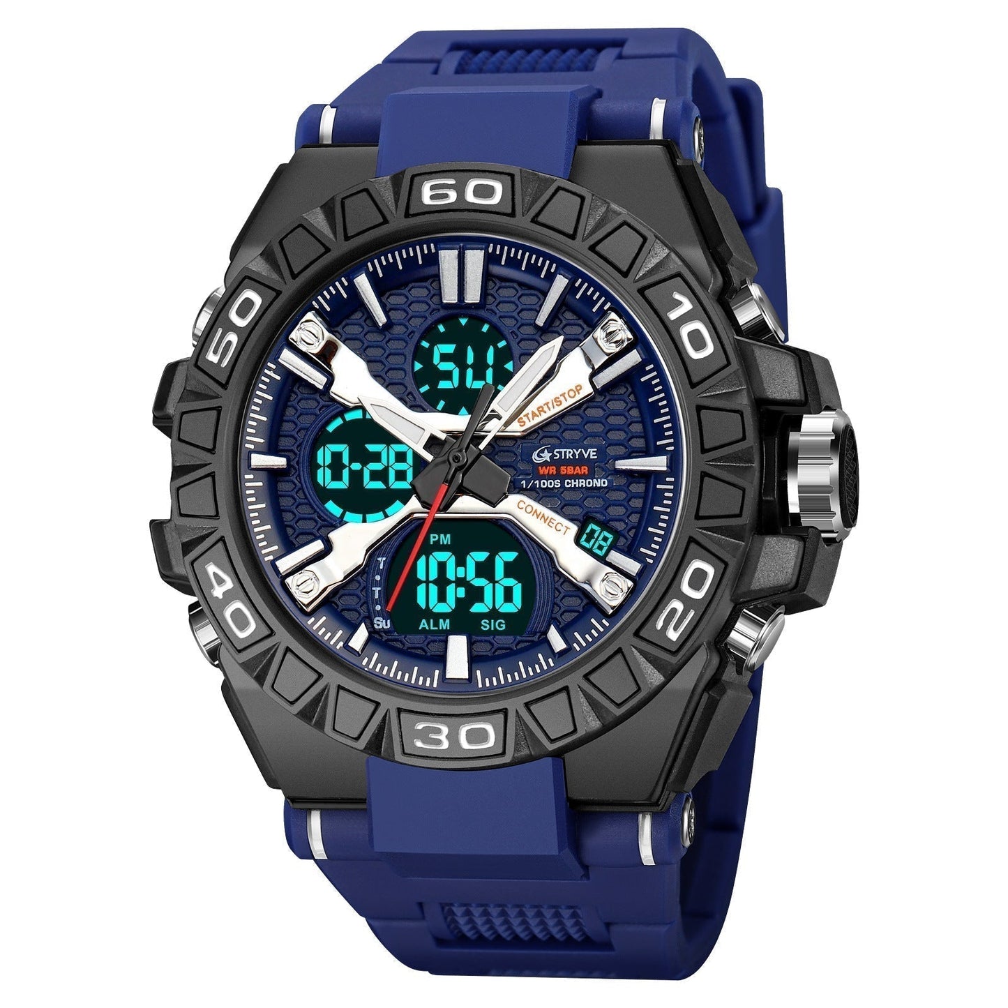 🔥Fröhliches Neujahr! 50% auf alles 🔮Neueste Modetrends🕐🕐Multifunktionale wasserdichte LED-Digitaluhr