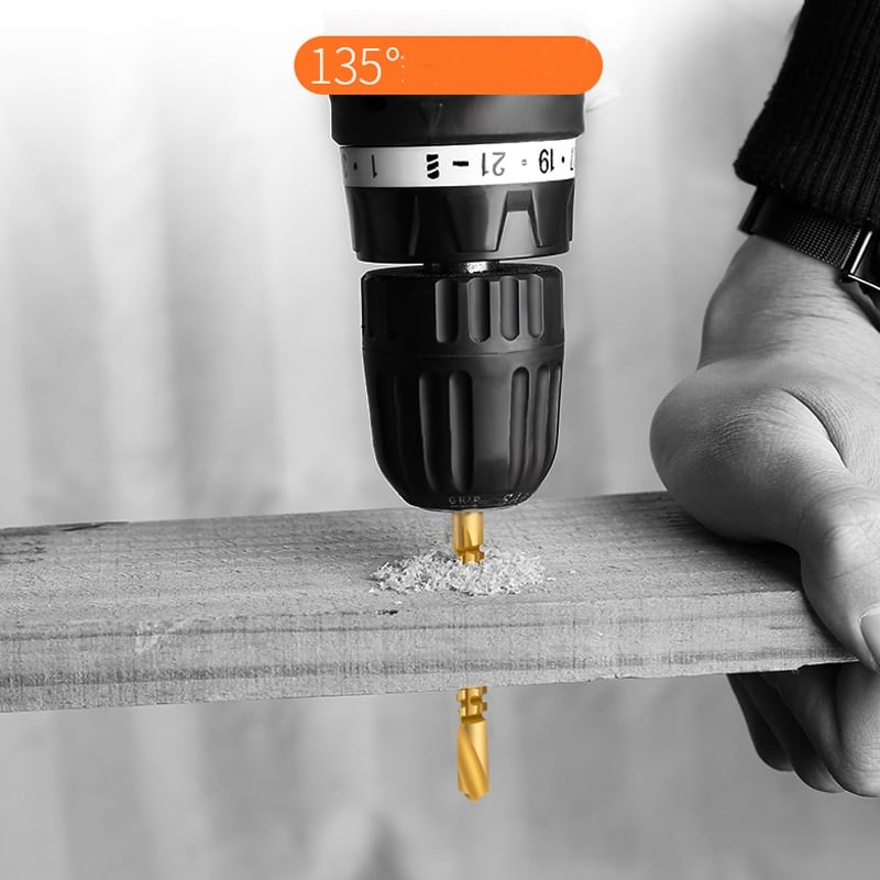 🔥50% Rabatt🔨 Spiralbohrer-Set Elektrowerkzeug-Zubehör (6 Stück)