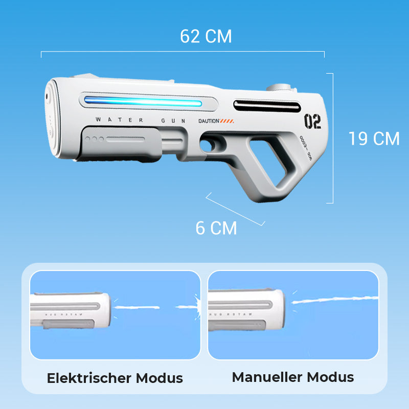 ⏳Begrenzte Zeit 50% Rabatt💥Elektrischer Fernstrahl-Wasserblaster mit LED für Kinder und Erwachsene