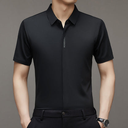🔥50% OFF🔥Ice Silk Schnell trocknendes Business-Hemd für Herren