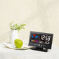 🔥bestes Geschenk-50% Rabatt🔥Digitaler LED-Temperatur- und Luftfeuchtigkeitsmonitor, Wettervorhersage, LED-Tischwecker