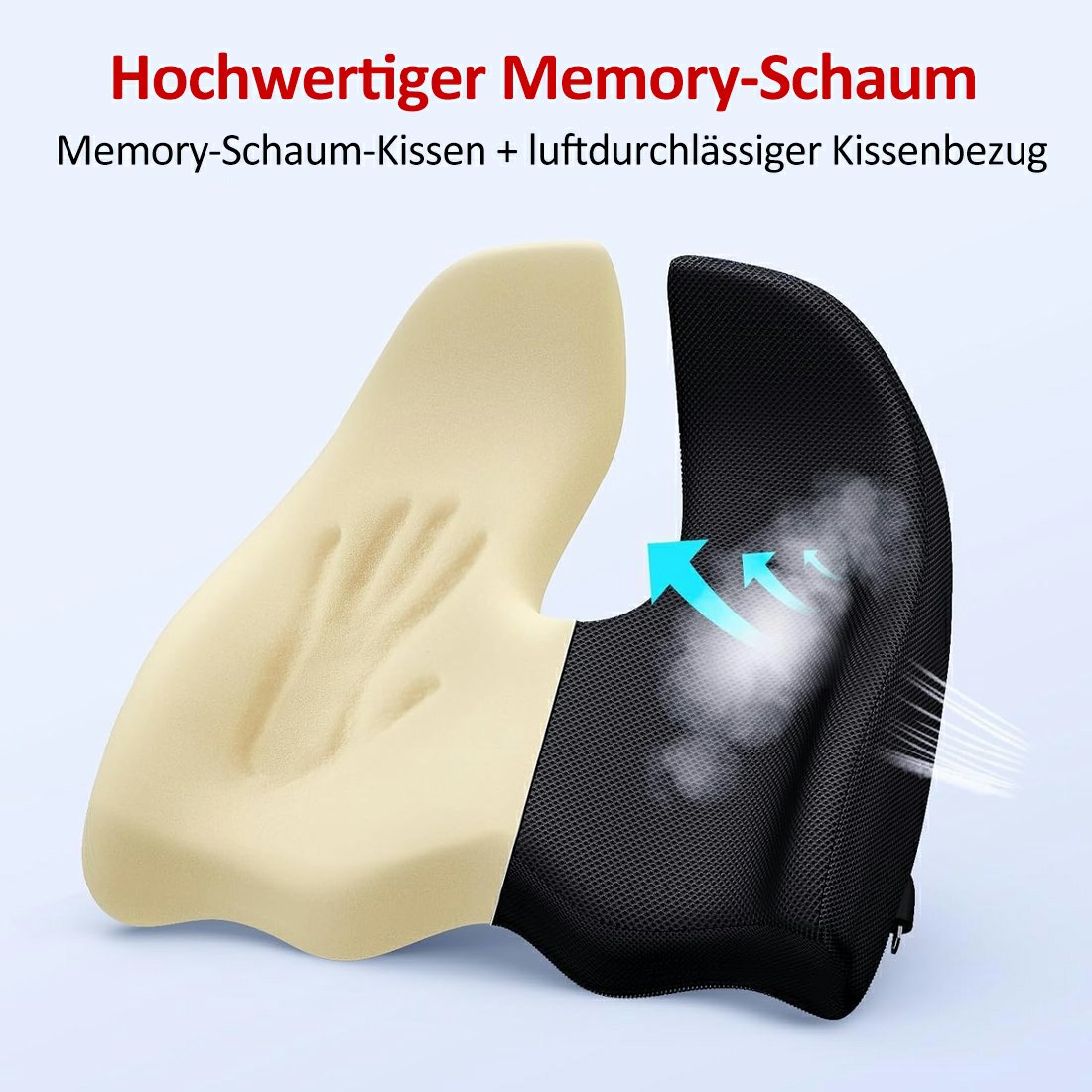 🎁LETZTER TAG 50％ RABATT🔥Ergonomisches Sitzkissen aus Memory-Schaumstoff