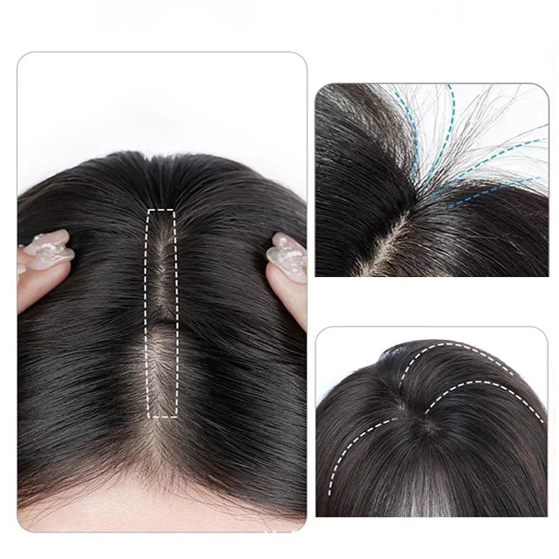 🔥Solange der Vorrat reicht 50 % Rabatt!🎉Natürliches Clip-on Teilweise Pony Haarteil