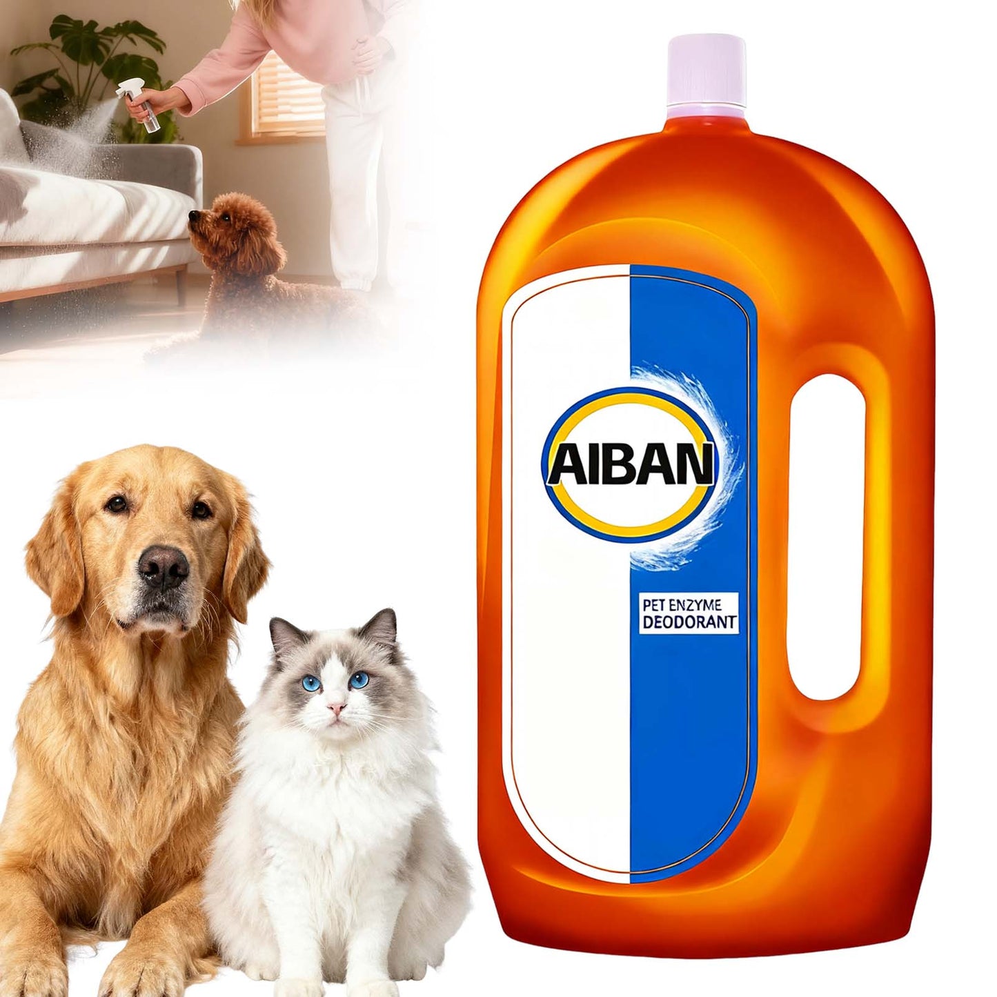 ✨500 ml hochwirksamer Geruchsentferner für Haustiere