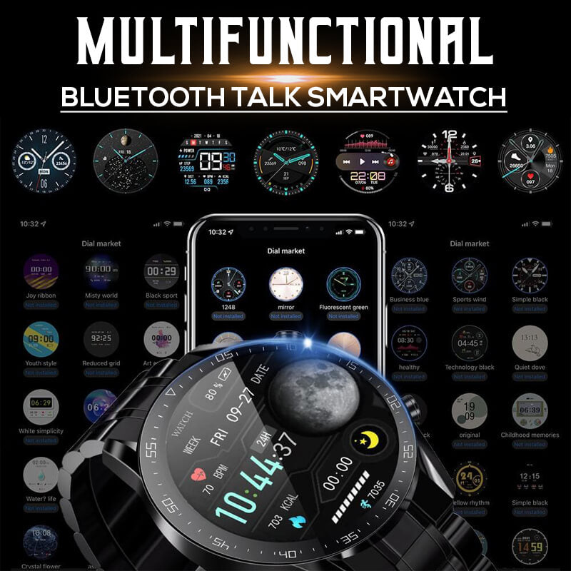 🔥Heißer Verkauf🔥Neue multifunktionale Smartwatch - Unterstützt iOS und Android