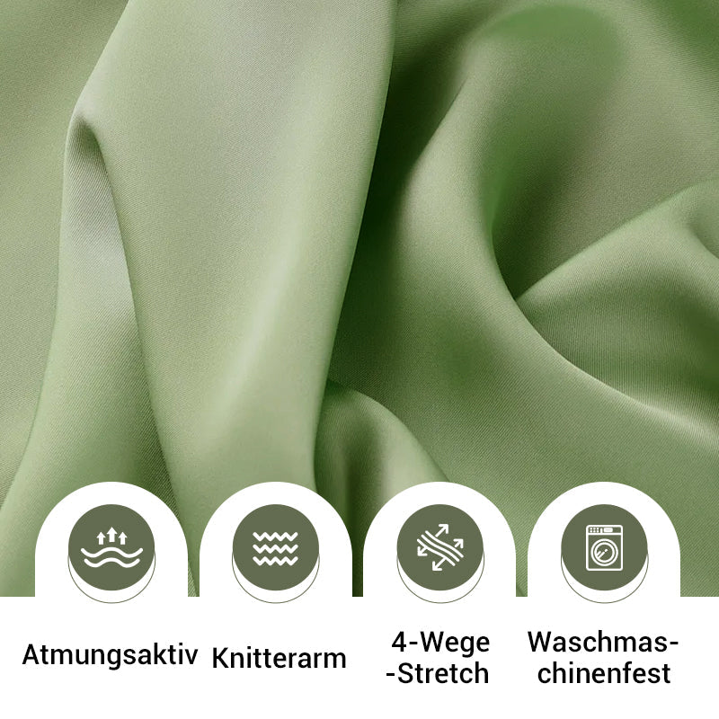 💃2025 heißer Verkauf✨Damen-Zweiteiler: Bedruckte Hose & Oberteil mit Rundhalsausschnitt