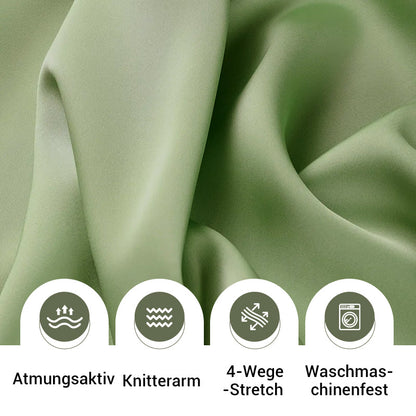 💃2025 heißer Verkauf✨Damen-Zweiteiler: Bedruckte Hose & Oberteil mit Rundhalsausschnitt